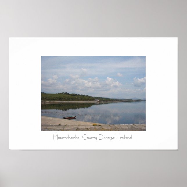 Pôster Mountcharles, County Donegal, Irlanda. (Frente)