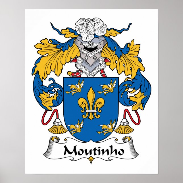 Pôster Moutinho Family Crest (Frente)