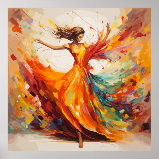 Poster Movimento Dinâmico