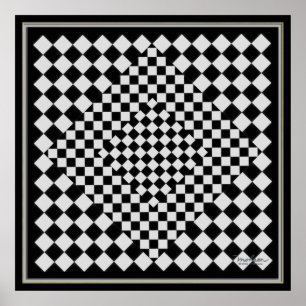 Pôster Moving Black and Silver Picture