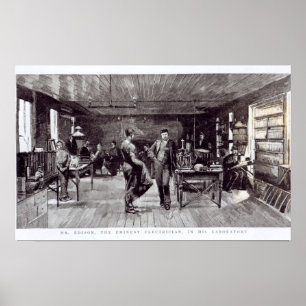 Pôster Mr Edison , The Eminent Electrician