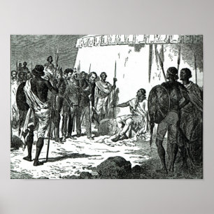 Poster Mr.Rassam's interview with King Theodore