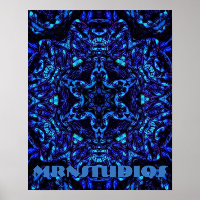 Poster MRNStudios Blued Up (Frente)