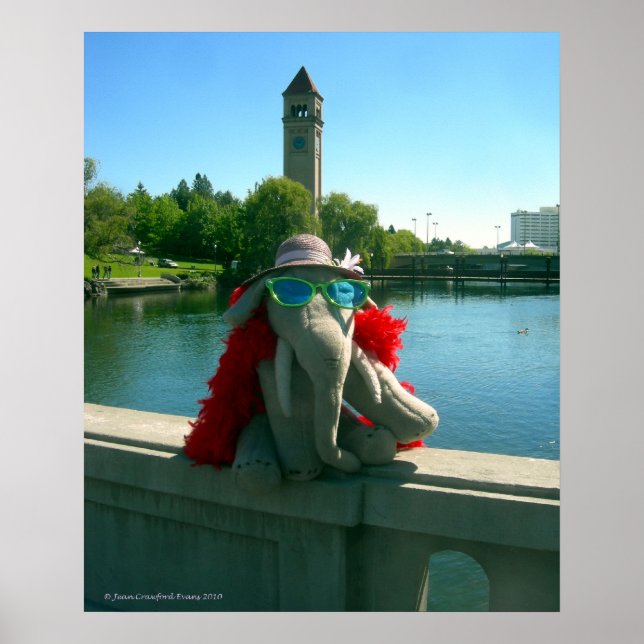 Poster Ms Ella at the park (Frente)