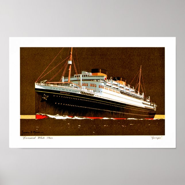 Poster MS Georgic (Frente)