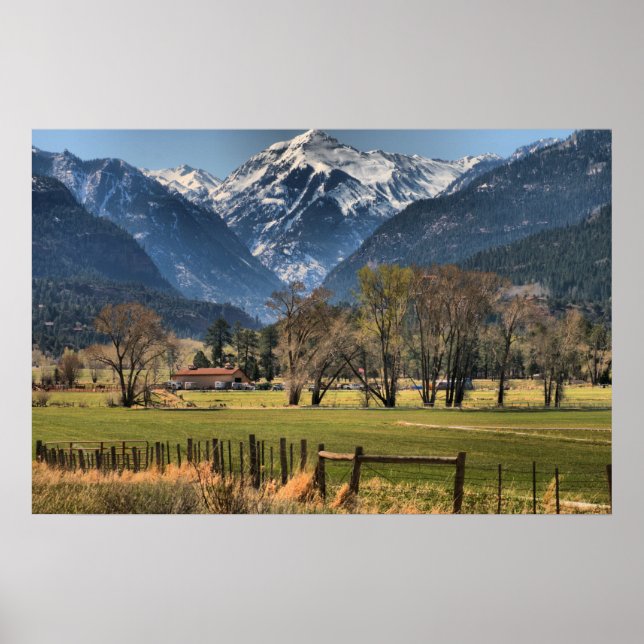 Pôster Mt. Abrams, Colorado (Frente)