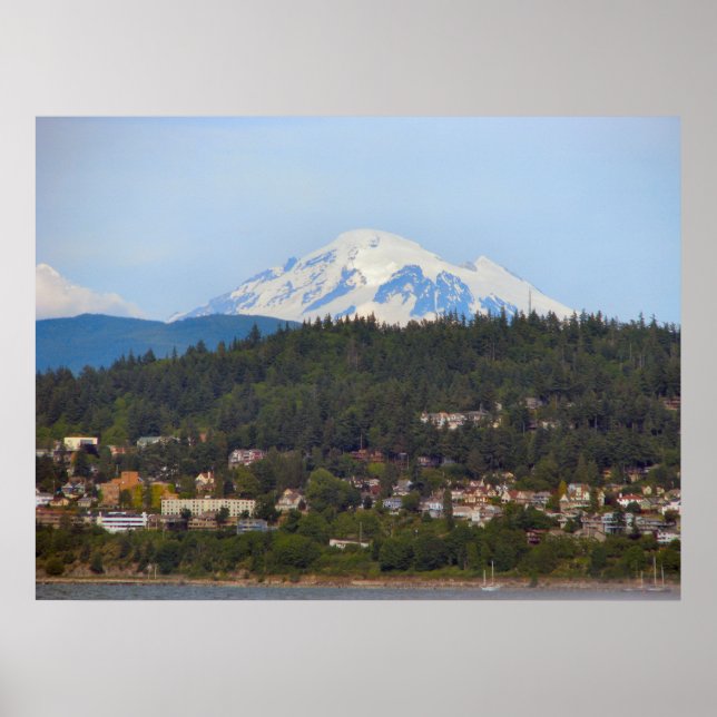 Pôster Mt Baker Da Baía (Frente)