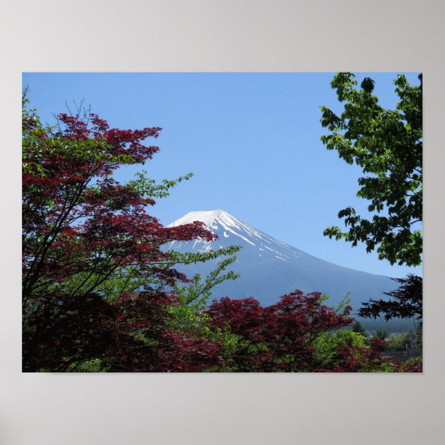 Poster Mt Fuji Japão (Frente)