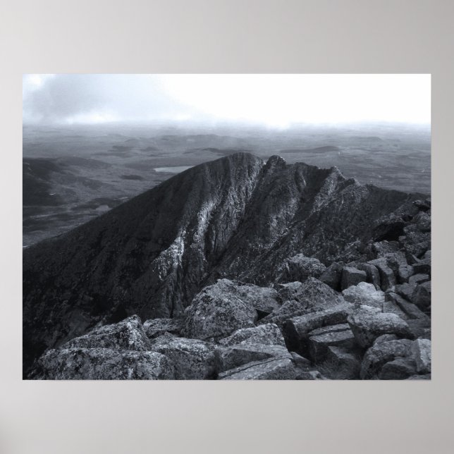 Poster Mt. Katahdin (Frente)