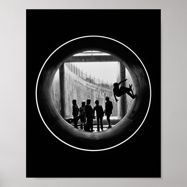 Poster Mt. Ldy Pipeline Skateboarding  (Frente)