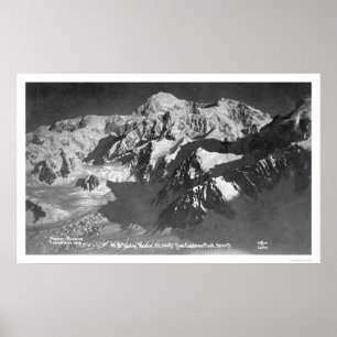 Poster Mt. McKinley Alaska 1910
