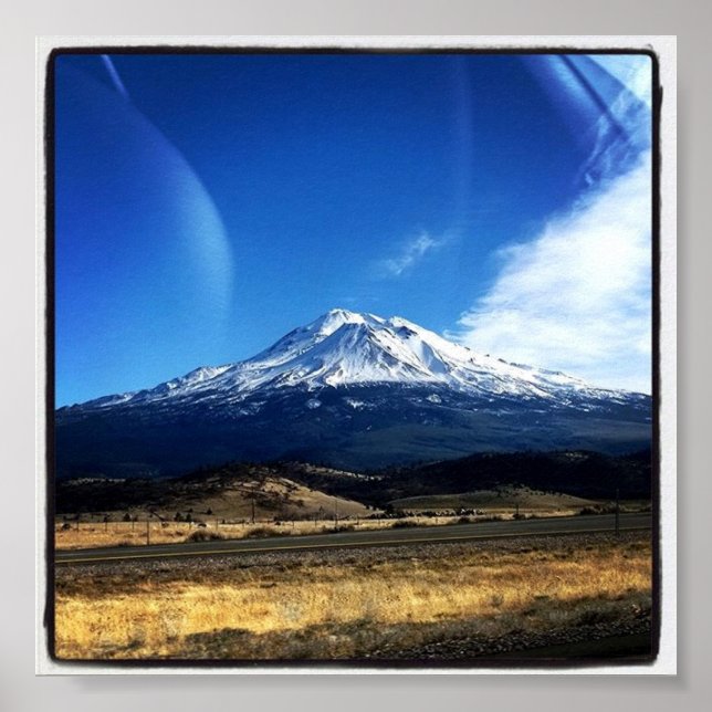 Poster Mt. Shasta, CA (Frente)