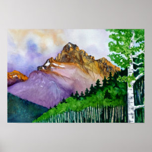 Pôster Mt. Sneffels-Verão