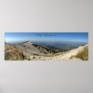 Pôster Mt. Ventoux - Vista do Panorama