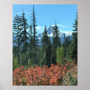 Poster Mt. Washington no outono, OR