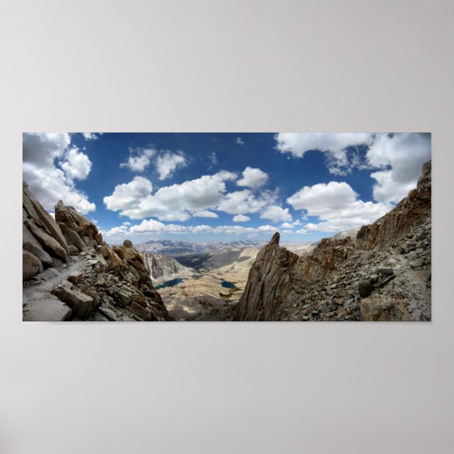 Poster Mt Whitney Trail - John Muir Trail (Frente)