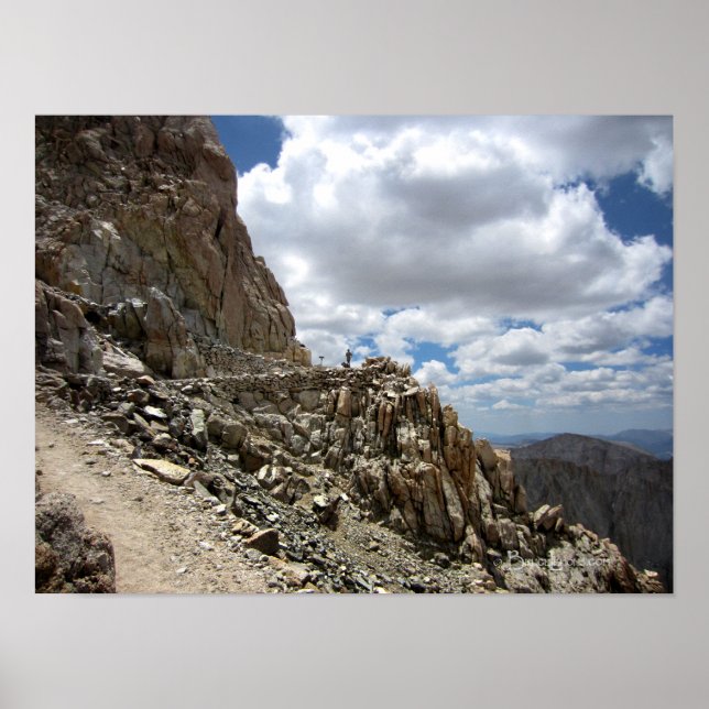 Poster Mt Whitney Trail Junction - John Muir Trail (Frente)