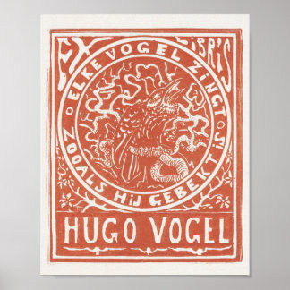 Poster Mtheo van hoytema - kalender - herons art - acorde