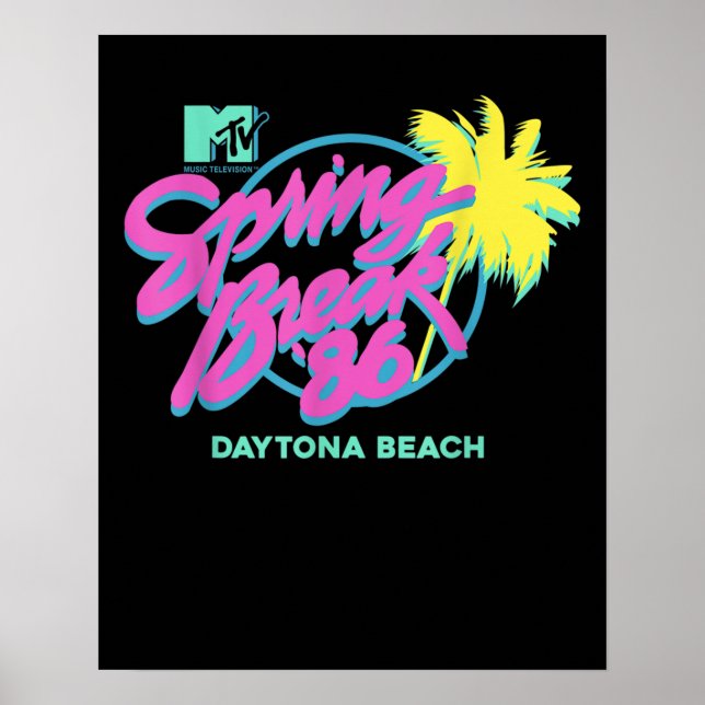 Poster MTV Spring Break Daytona Beach (Frente)