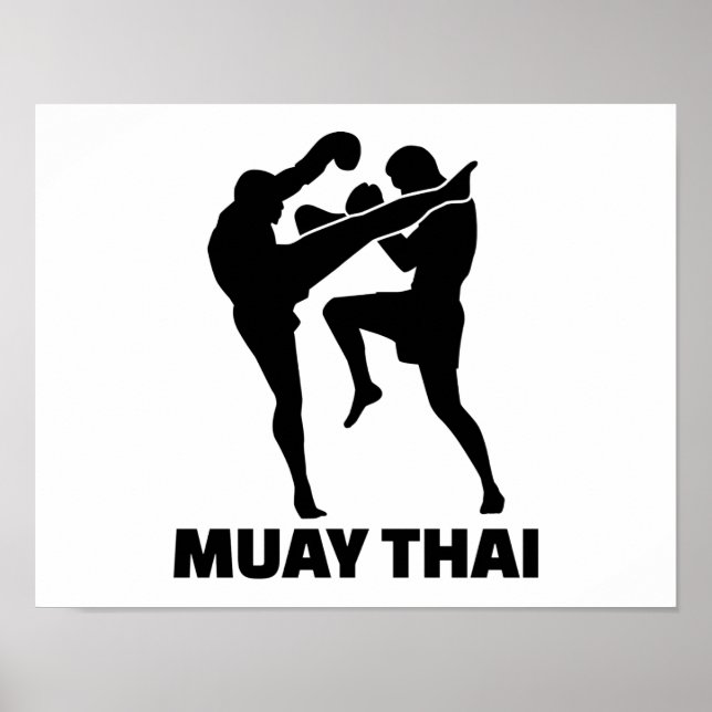 Pôster Muay Thai (Frente)