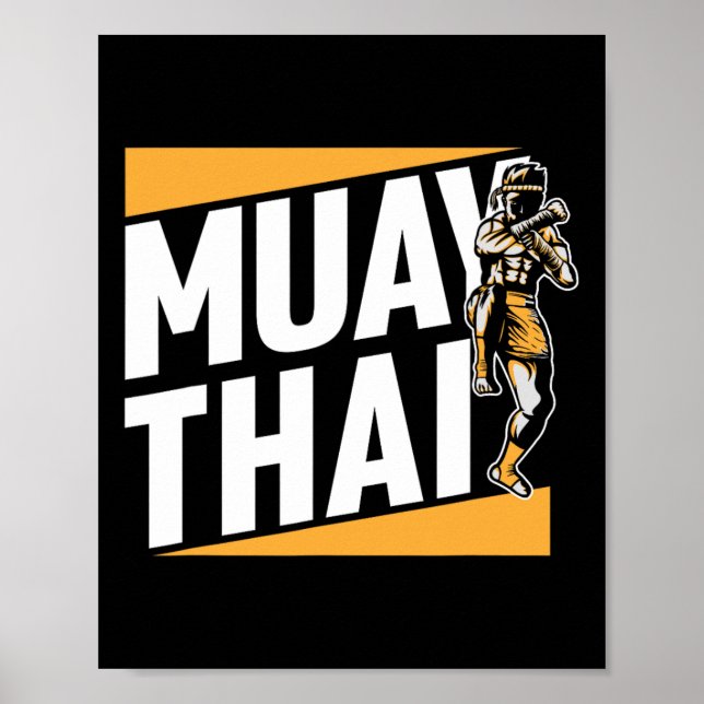 Poster Muay Thai Boxing Hob (Frente)