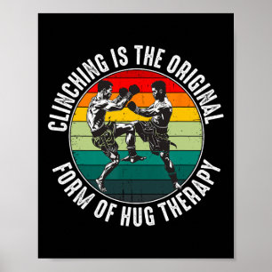 Poster Muay Thai Fighter For Men Pai Boys Thai Kickboxer