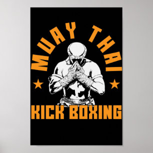 Poster Muay Thai Kickboxen
