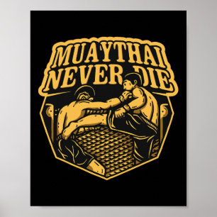 Poster Muay Thai Nunca Morre