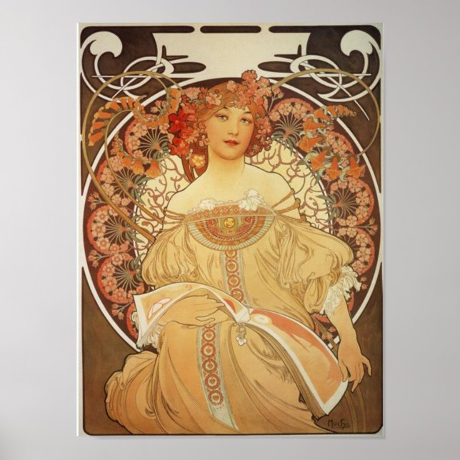 Poster Mucha-2-1890 (Frente)