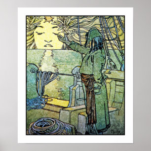 Poster Mucha Art Nouveau Poster: Deusa do Sol