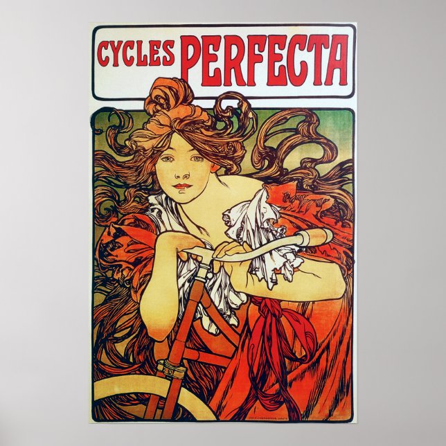 Poster Mucha - Ciclos Perfecta (Frente)