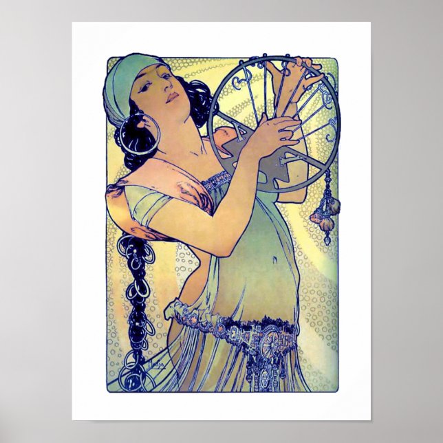 Poster Mucha Gypsy (Frente)