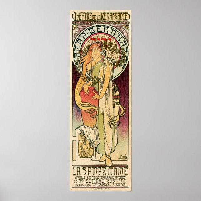 Poster Mucha - La Samaritaine (Frente)