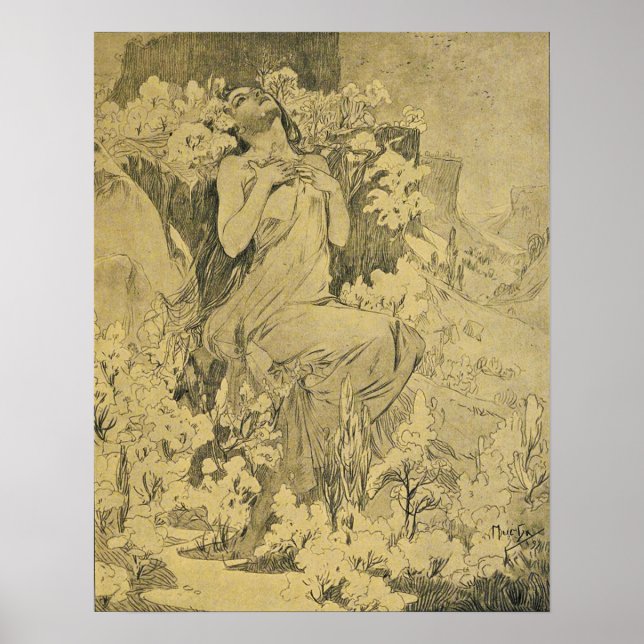 Poster Mucha - Mai Cocorico (Frente)