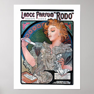 Pôster Mucha Parfum Rodo