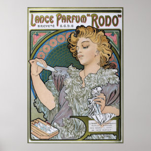 Poster Mucha - Perfume 1896