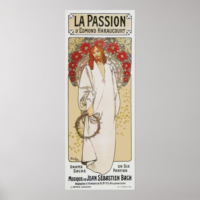 Poster Mucha Poster: La Passion/ A Paixão do Cristo (Frente)