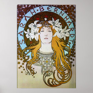 Poster Mucha - Sarah Bernhardt