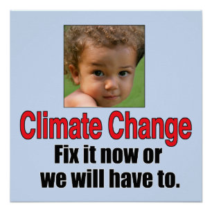 Pôster Mudança Climática
