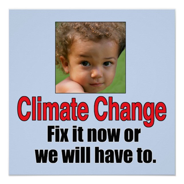Pôster Mudança Climática (Frente)