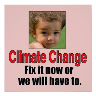 Pôster Mudança Climática