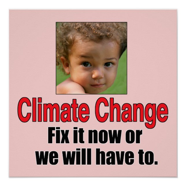 Pôster Mudança Climática (Frente)