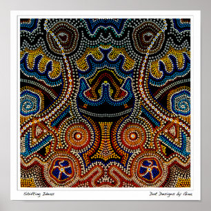 Pôster Mudando ideias - Designs de pontos por Gina