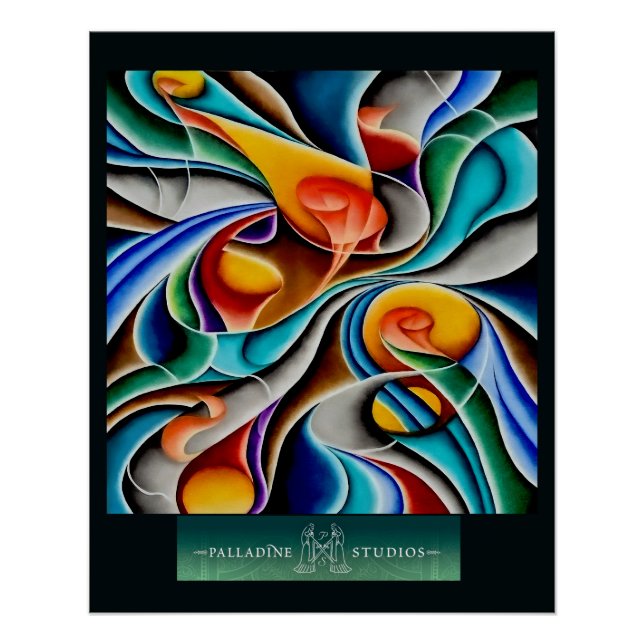 Pôster 'Mudar' Poster brilhante (Frente)