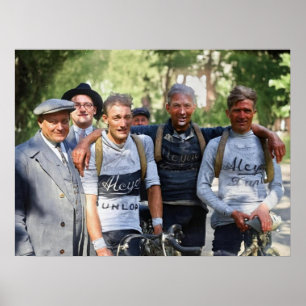 Poster Muddy Faces Tour de France 1928 Depois da Etapa 10