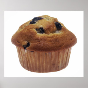 Poster Muffin de blueberry