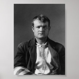 Pôster Mugshot de Butch Cassidy