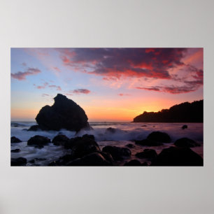 Poster Muir Beach Sunset