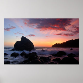 Poster Muir Beach Sunset