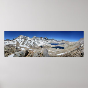 Poster Muir Pass Panorama de Acima - Trilha John Muir